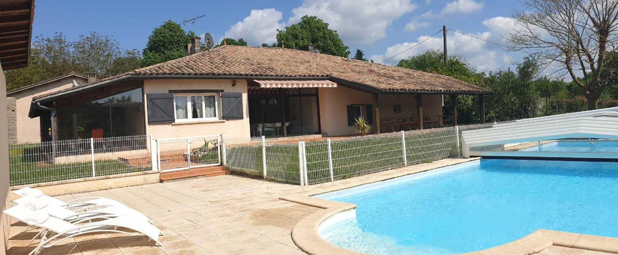Seuls en Pleine Nature - Gîte la Côte Blanche Puygaillard-de-Quercy Exterior foto